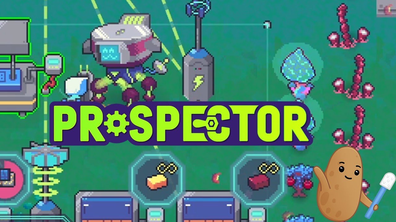 Why Automate Materials When I Can Automate Myself! Prospector! 