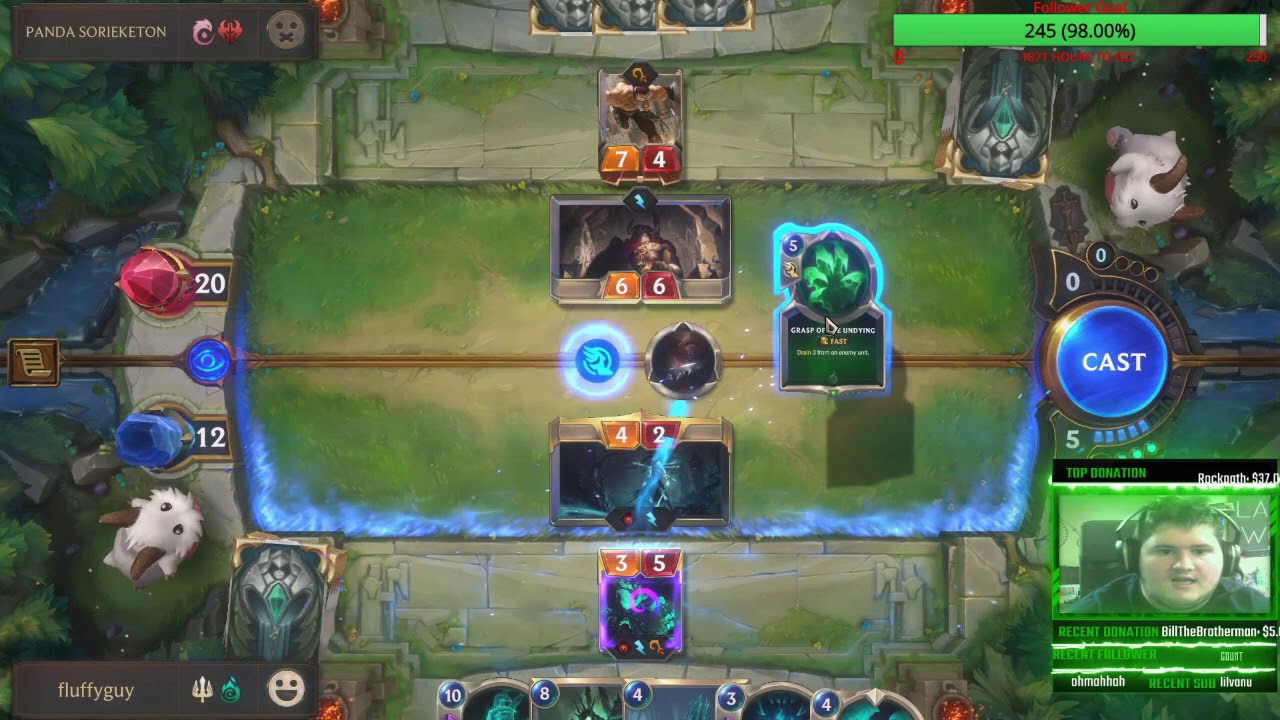 (Beta)Legends of Runeterra   Demacian Shadow Isles Deck