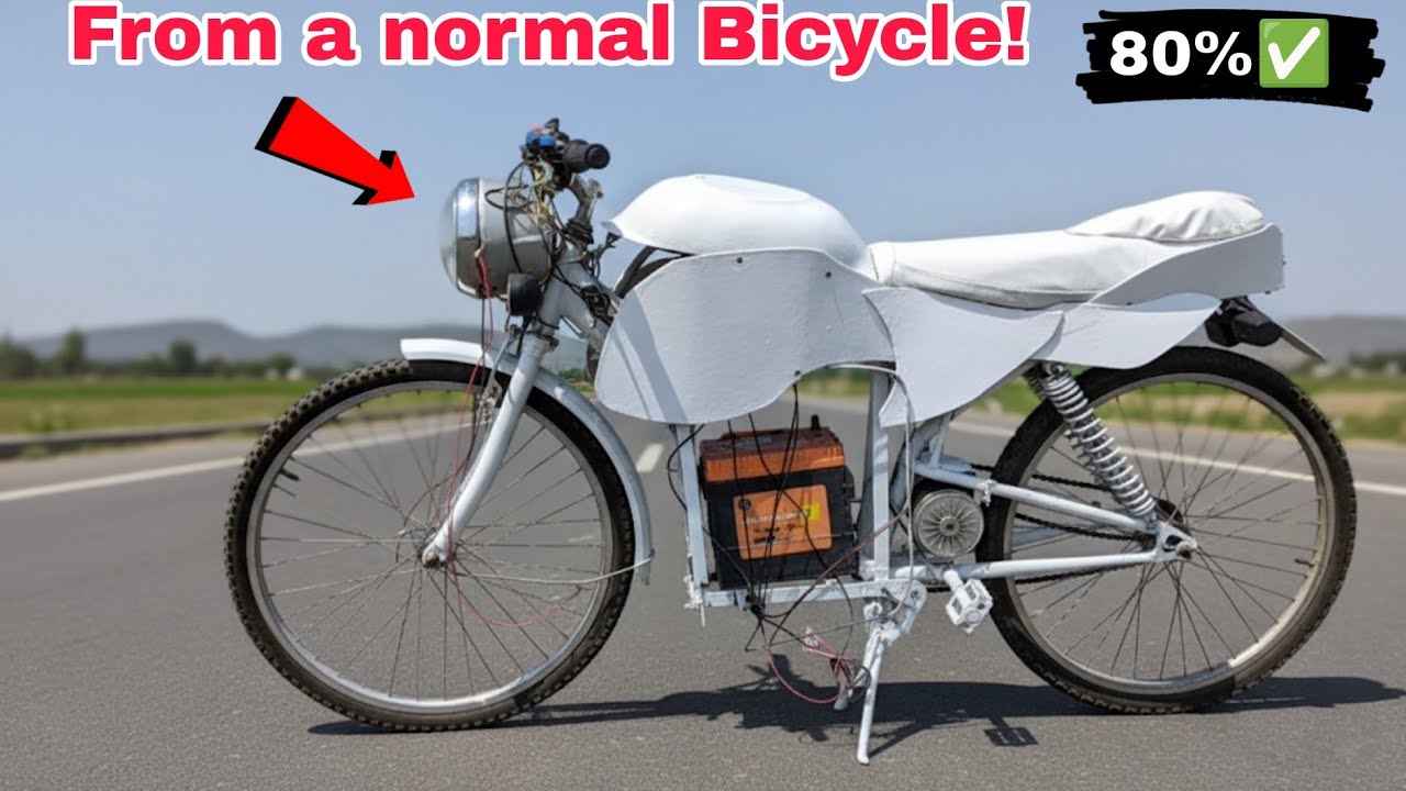 Bicycle To Electric Bike Making Process |  DIY E-Bike Part-2 