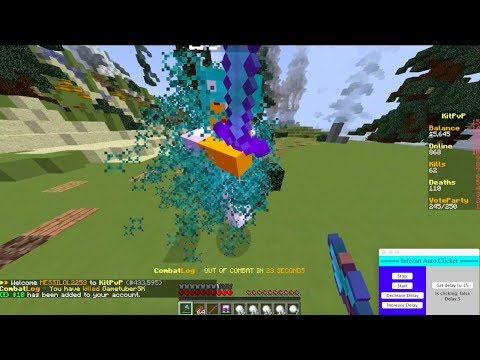 Insane Minecraft External Autoclicker! *Clicks up to 1000 times a second (BYPASSES ANTICHEAT)