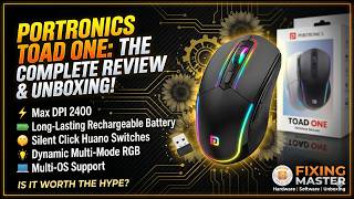 Portronics Toad One Complete Review & Unboxing Best Budget Rechargeable Mouse