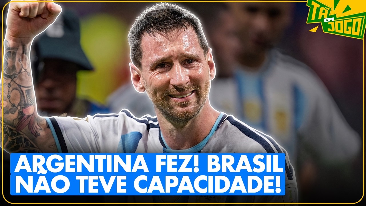 ENTENDA A MENTALIDADE DE CAMPEÕES DOS ARGENTINOS! | TÁ EM JOGO