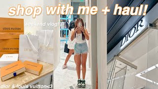 LUXURY SHOPPING SPREE + HAUL! *vlog*