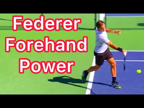 Where Roger Federer Gets His Forehand Power (Advanced Tennis Tips)