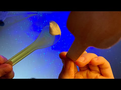 Lofi ASMR 💜 first person eye and forehead massage (no talking, actual camera touching)