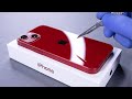 IPhone 13 Unboxing And Camera Test Product Red ASMR IPhone 13 Unboxing And Camera Test Product Red ASMR