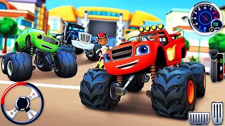 Blaze and the Monster Machines: Axle City Racers - Monster Truck Racing - PC GamePlay screenshot 5