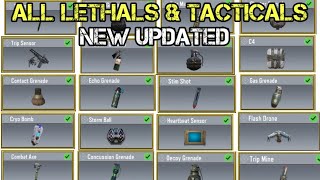 All Lethal Grenades & Tacticals, It's Uses, Tips & Tricks in COD Mobile | Call of Duty Mobile Details