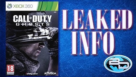 CALL OF DUTY GHOSTS LEAKED INFO: SECRET NEW GAME MODE "ESCORT" PLAYLIST IN COD GHOSTS
