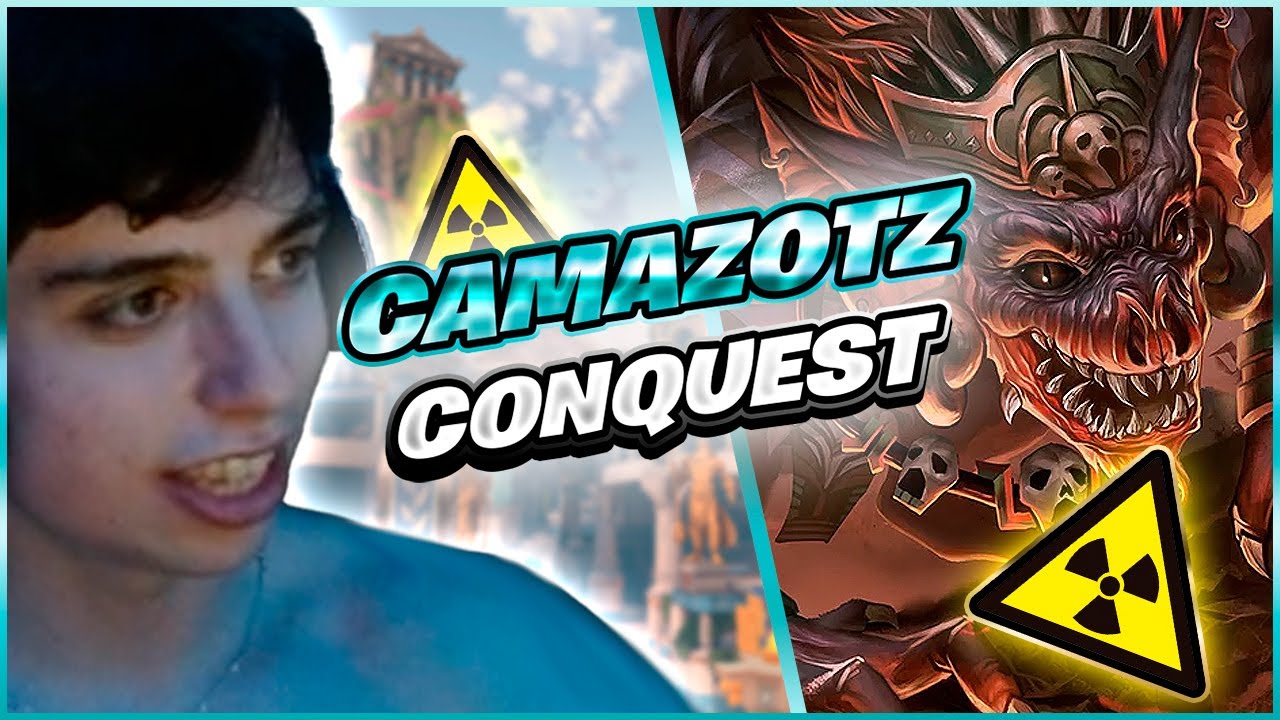 CAMAZOTZ ADC - LOS ASESINOS ESTÁN FUERTES 😈 | SMITE MASTER RANKED CONQUEST SEASON 11 🔥
