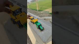 Remote Control Jcb And Dumper Truck Unboxing And Testing Short Video ||fun toy zone