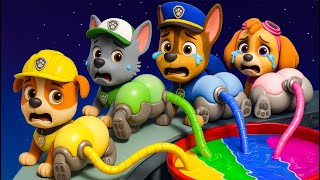 BREWING CUTE BABY FACTORY BUT THEY'RE MISSING COLORS?! - Sad Story | Paw Patrol Ultimate Rescue