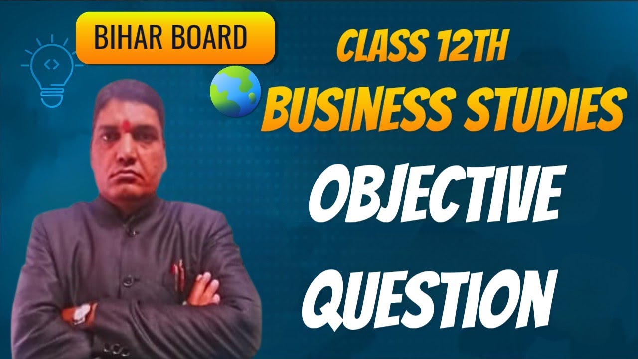Mother Education Commerce Classes is live objective type questions class 12th BSEB business studies