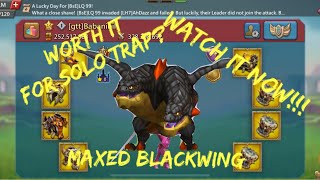Lords Mobile: Blackwing In Action - Worth it? Gargantua Finally MAXED