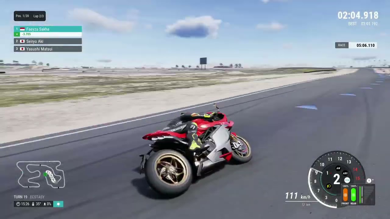 MV AGUSTA SUPERVELOCE 1000 SERIES GAME PLAY- RIDE 5