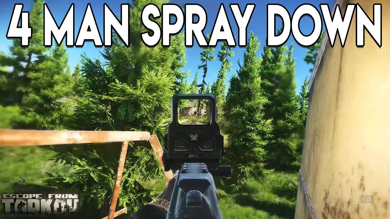 4 Man Spray Down - Escape From Tarkov
