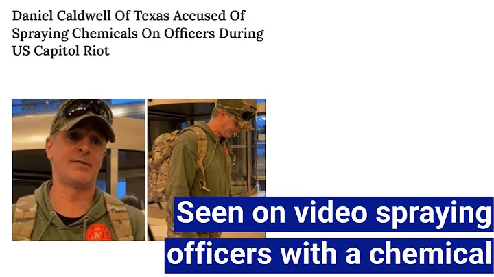 US Capitol Arrests: Daniel Caldwell