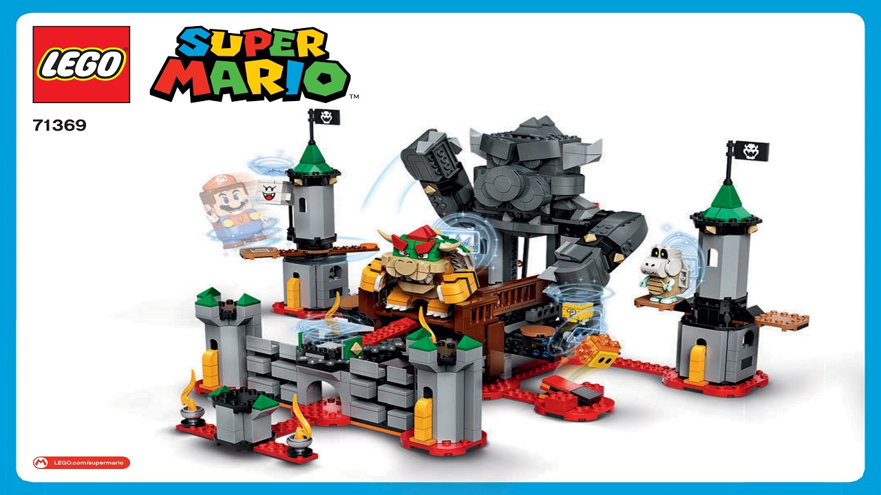 🔥 LEGO instructions 🔥 Super Mario 🔥 71369 🔥 Bowser's Castle