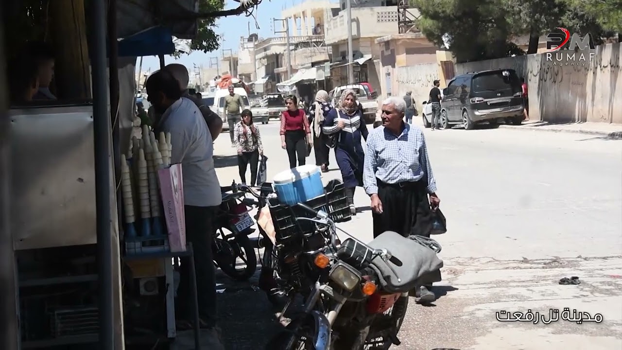 بالفيديو أهالي مدينة تل رفعت ينددون بالانتهاكات التركية