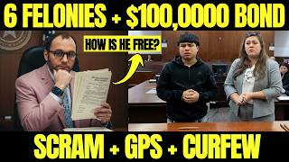 How Did He Bond Out? Judge Fleischer Can't Believe 6 Felonies, $100K Bond & Still Walking Free