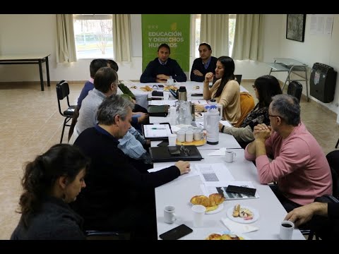 Educación realizó la primera reunión de gabinete a cargo del reciente Ministro Nuñez