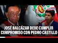 Congresista Margot Palacios Apoya Gracia a Pedro Castillo
