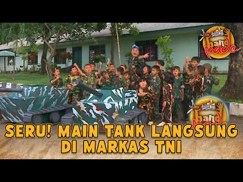 SERU! MAIN TANK LANGSUNG DI MARKAS TNI | Handmade 2010
