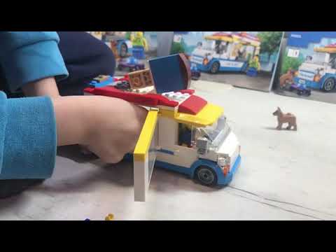 Конструктор LEGO City Great Vehicles Грузовик мороженщика 200 деталей (60253)