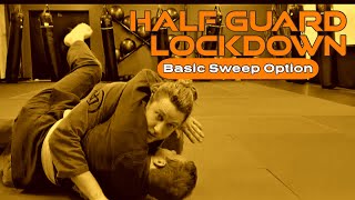 Basic Half Guard Sweep from Lockdown