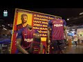 Los sparrings que acompañan a la Selección Mayor, visitaron el Camp Nou