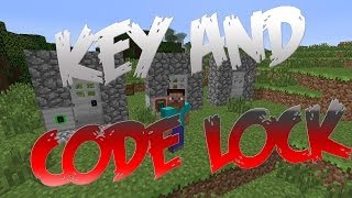 Key and Code Lock Mod | Mod Review Minecraft | 1.7.2