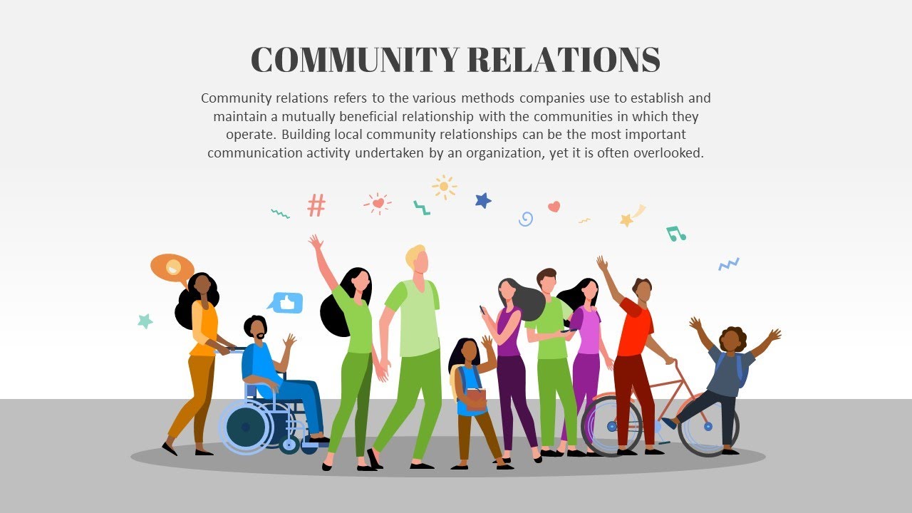 Community Profiling Animation Community Relations Animated PPT Template - YouTube