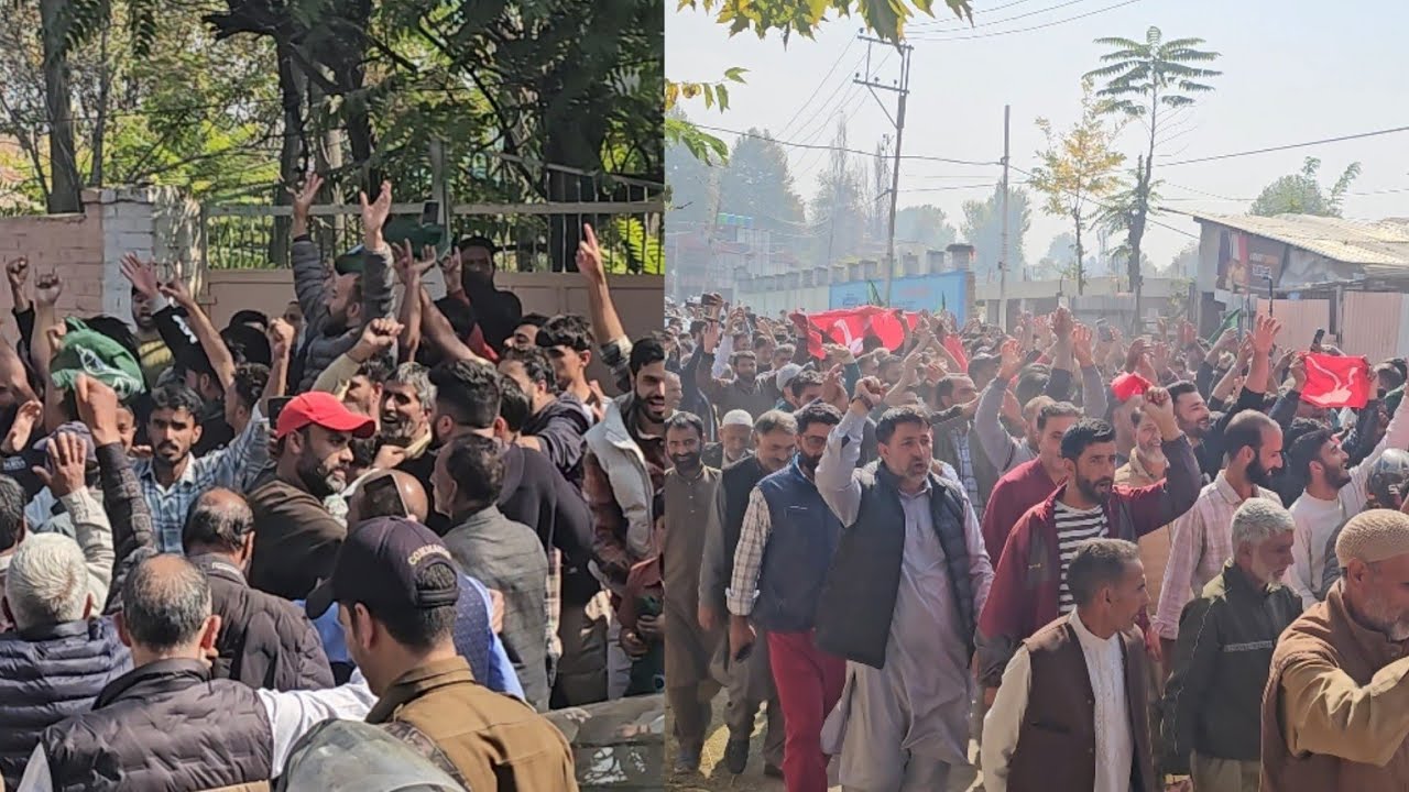 Watch Faceoff Between NC & PDP Workers in Budgam.