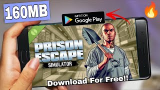DOWNLOAD PRISON ESCAPE SIMULATOR  FOR ANDROID FOR FREE | 100%WORKING NO CLICKBAIT | MENON GAMING screenshot 1