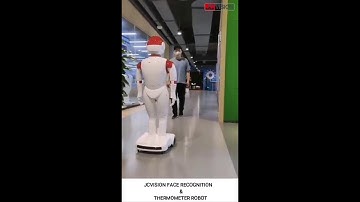 JCVISION FACE RECOGNITION & THERMO ROBOT