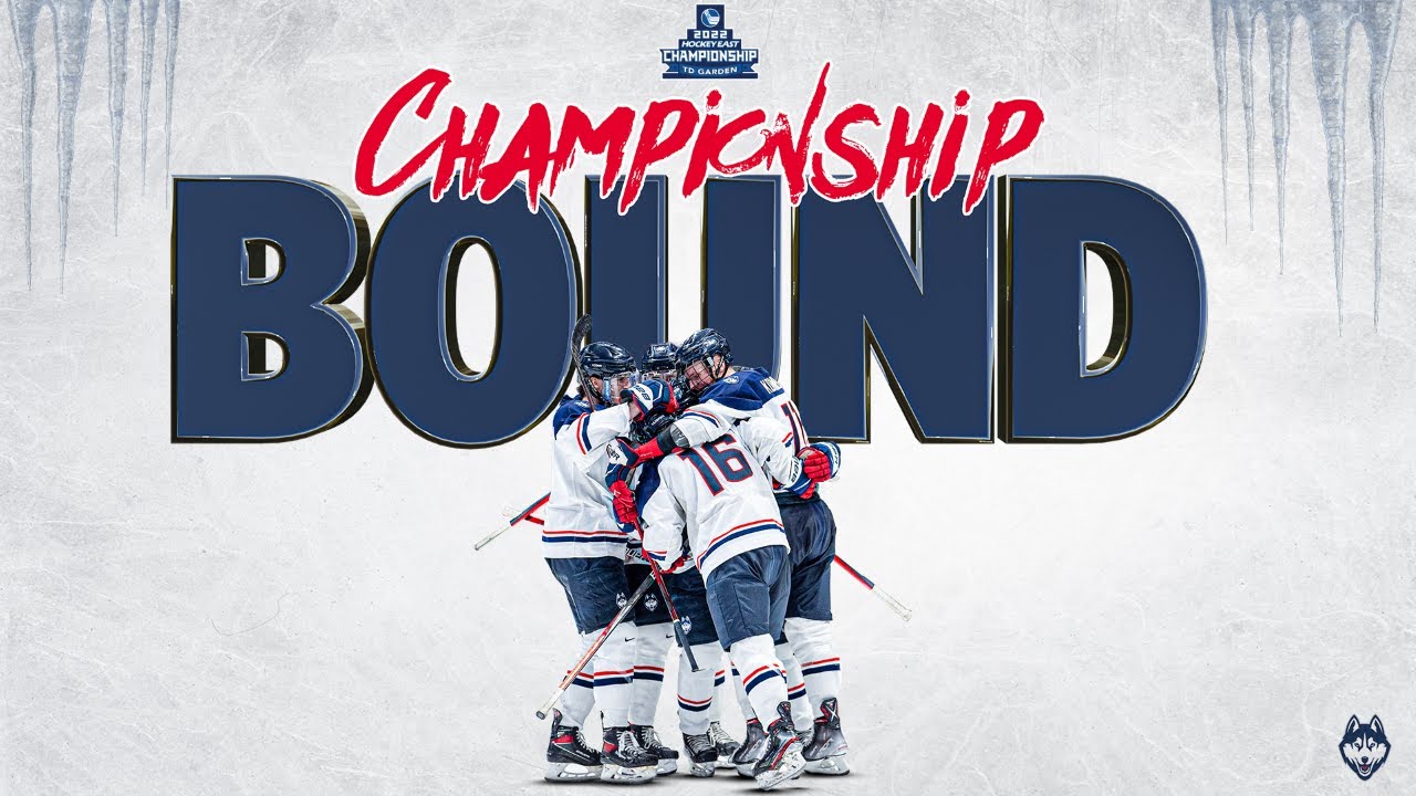 Huskies Headed To The Hockey East Title Game