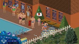 The Sims 1 - Kids Reactions to All Cake Dancers