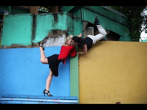 Tango Trip: Contemporary Tango piece - interaction with Visuals by Ezequiel Sanucci & Lydia Müller