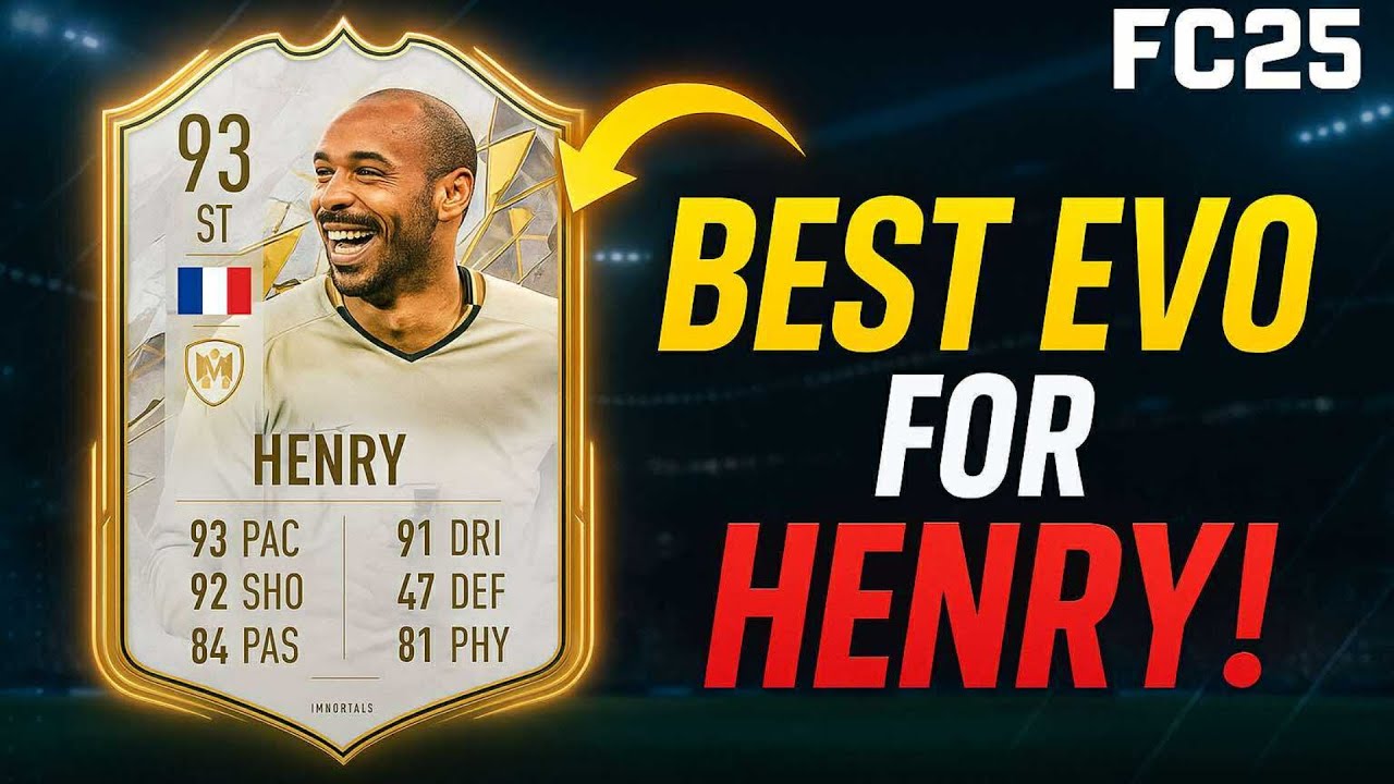 This Evolution for 92 Henry Fut Immortals is clear...DO IT ASAP!!(Your little Dog Too evo).