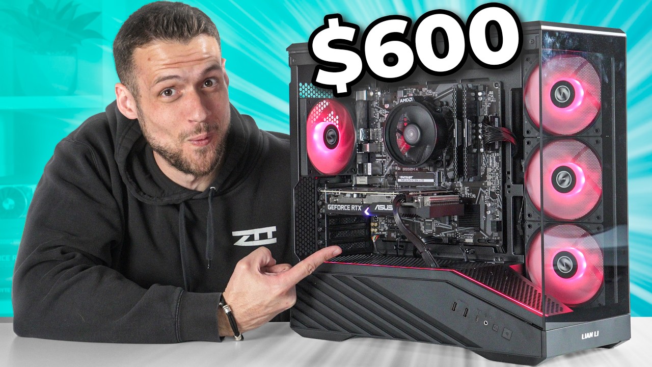 $600 Gaming PC Build Guide - YouTube