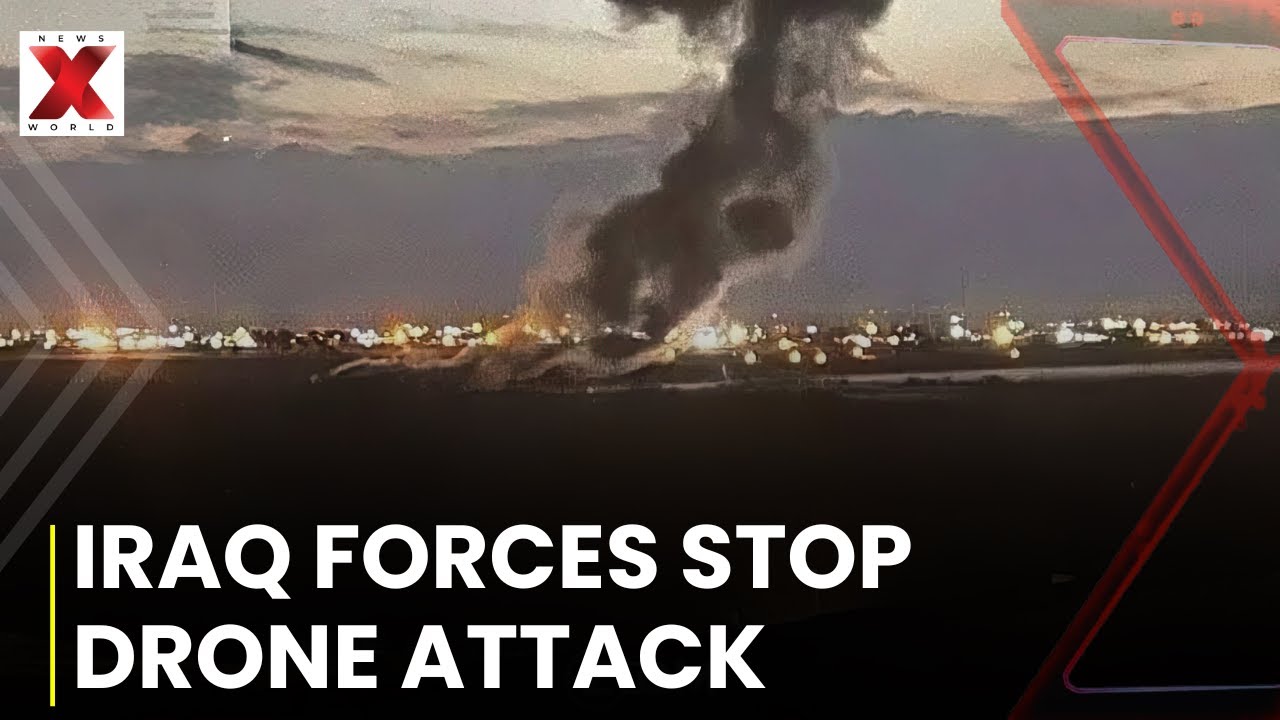 Explosive Drone Intercepted Over Northern Iraq Airport | NewsX World