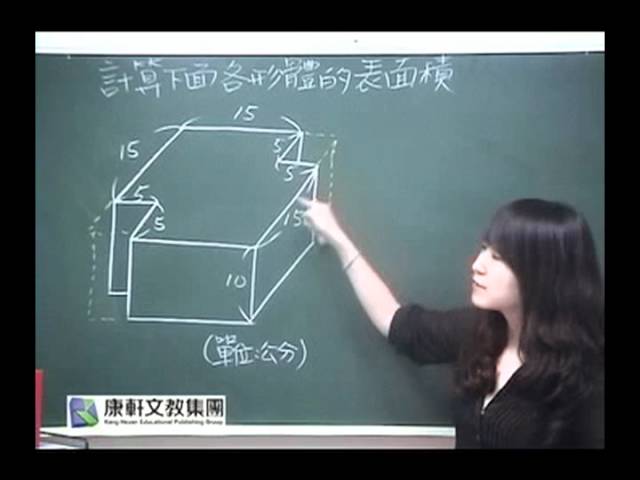 複合形體表面積的計算 1 Youtube