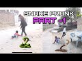 Fake snake prank  funny snake prank sanjaynayak