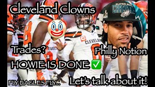 EAGLES LOSS TO THE CLEVELAND BROWNS HUH/CLOWNS OF THE LEAGUE/PHILLY NOTION OPINIONS