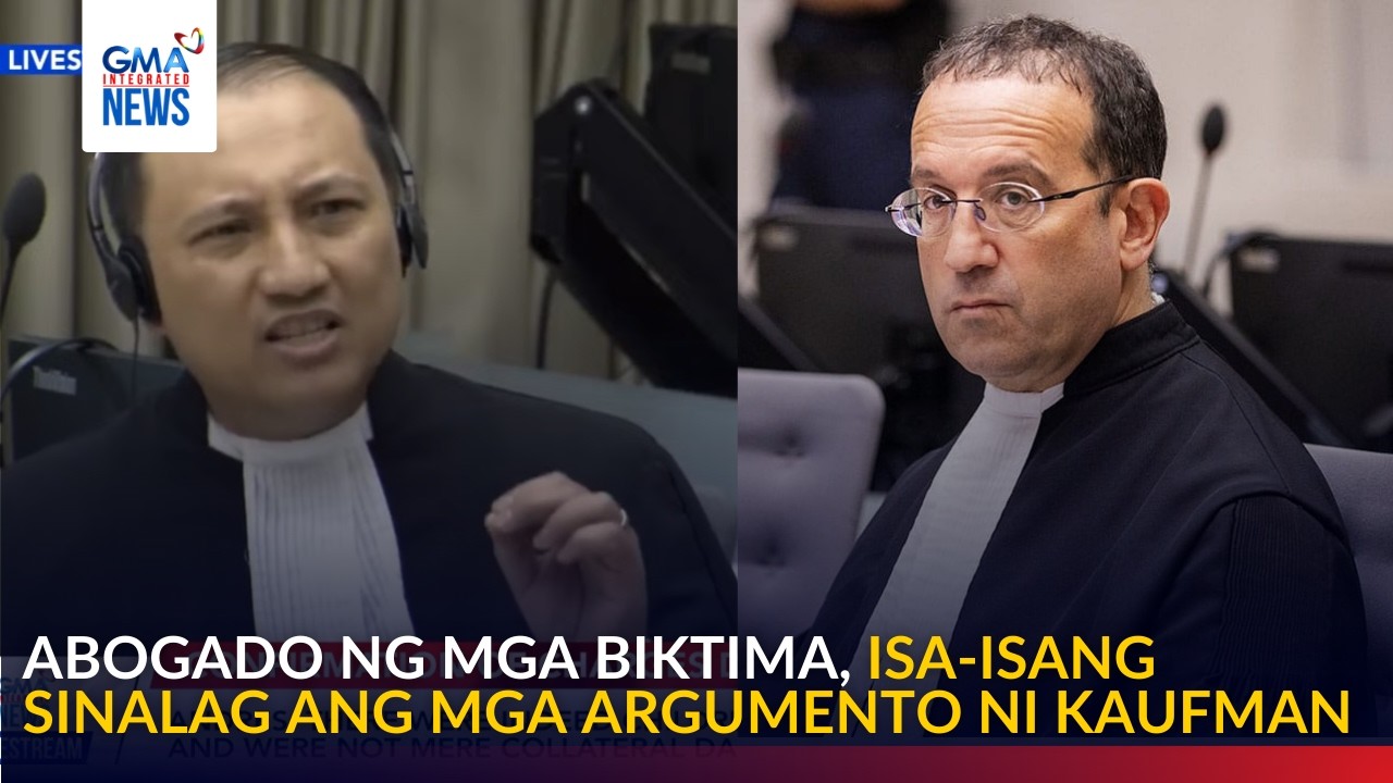Abogado ng mga biktima, isa-isang sinalag ang mga argumento ni Kaufman | GMA Integrated News