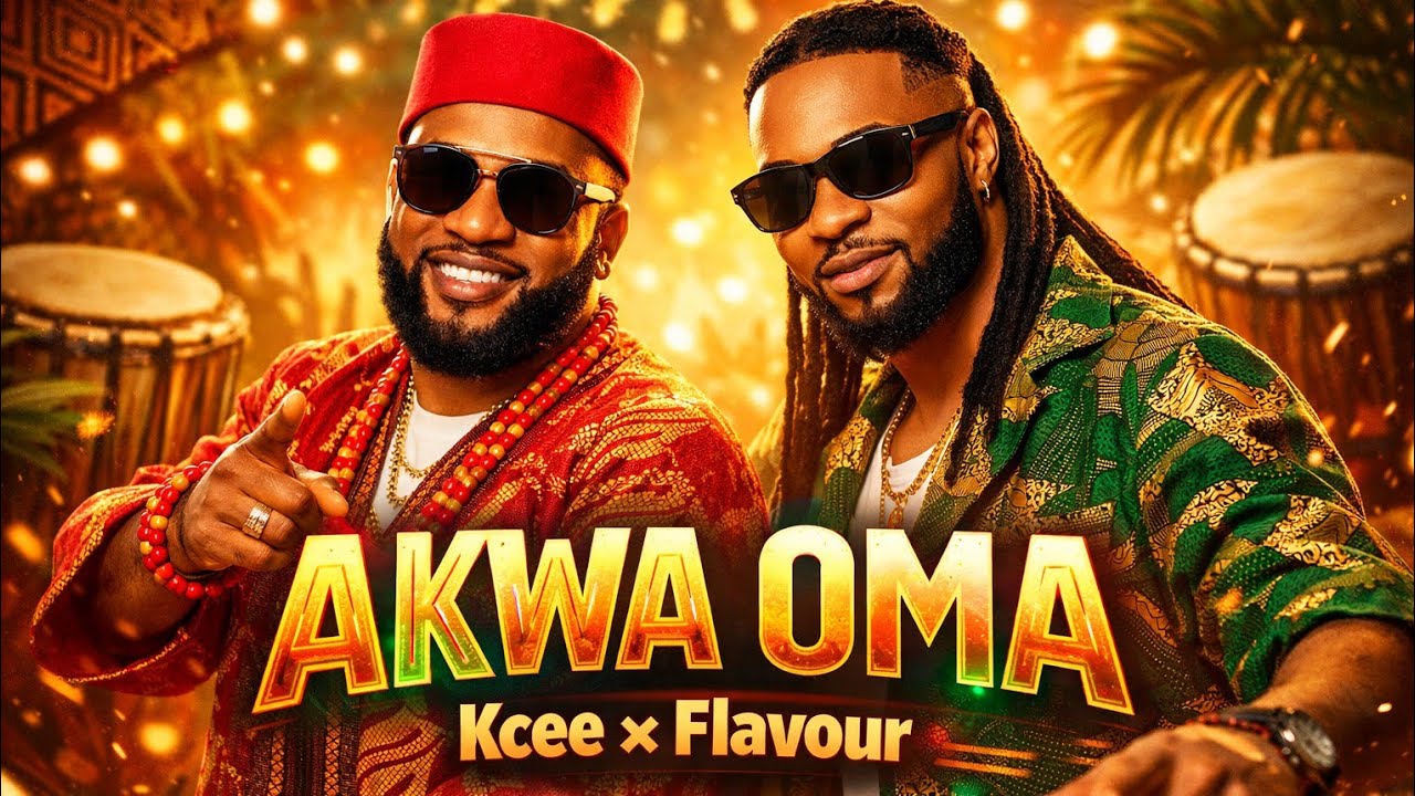 Kcee × Flavour– “Akwa Oma” (Official Music Video) Highlife Afrobeat Dance Vibes