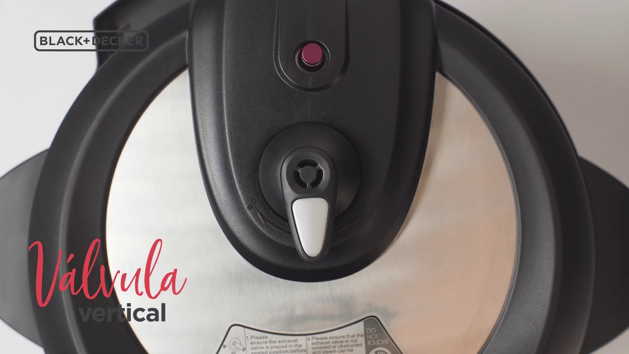 Aprende con Black+Decker a utilizar tu Olla de Presión Digital Multicooker