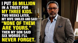 After I Signed $6 Million To My Kids, My Wife Said They Weren't Mine - And They Already Knew...