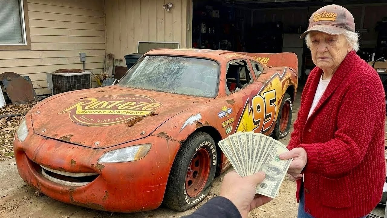 Asmr Car Restoration! Full Restoration of a Lightning McQueen from Total Disrepair to Looking New