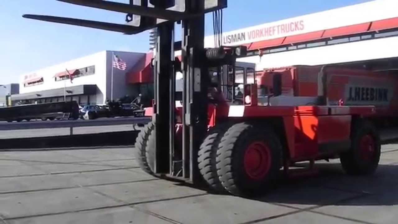Test 104982 Kalmar Roro 25 ton forklift